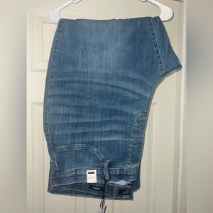 Judy blue plus size pull on slim bootcut jeans